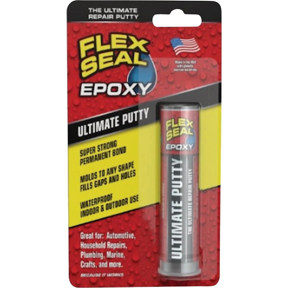 Flex Seal Epoxy Ultimate Putty Dark Gray 2oz