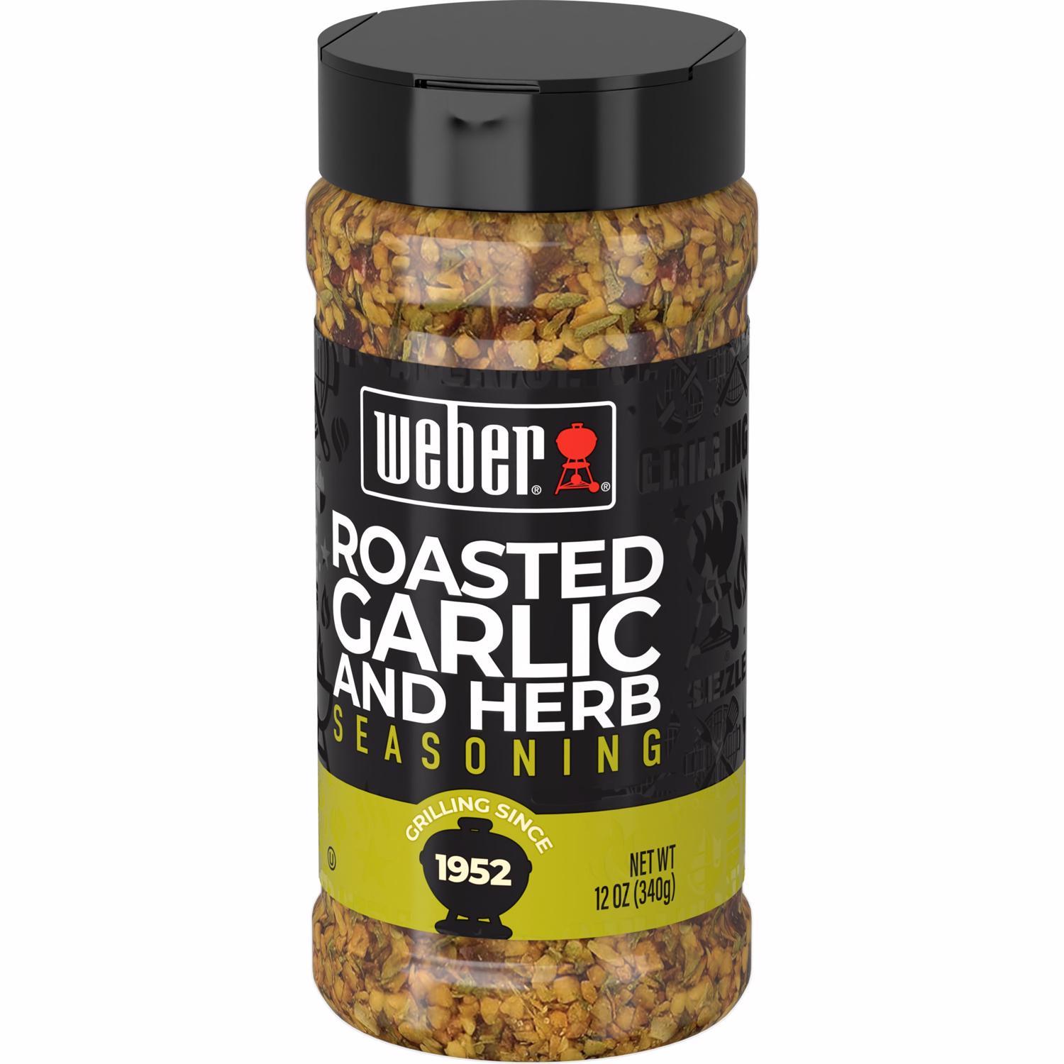 Weber Gluten Free Roasted Garlic & Herb Seasoning 12 oz