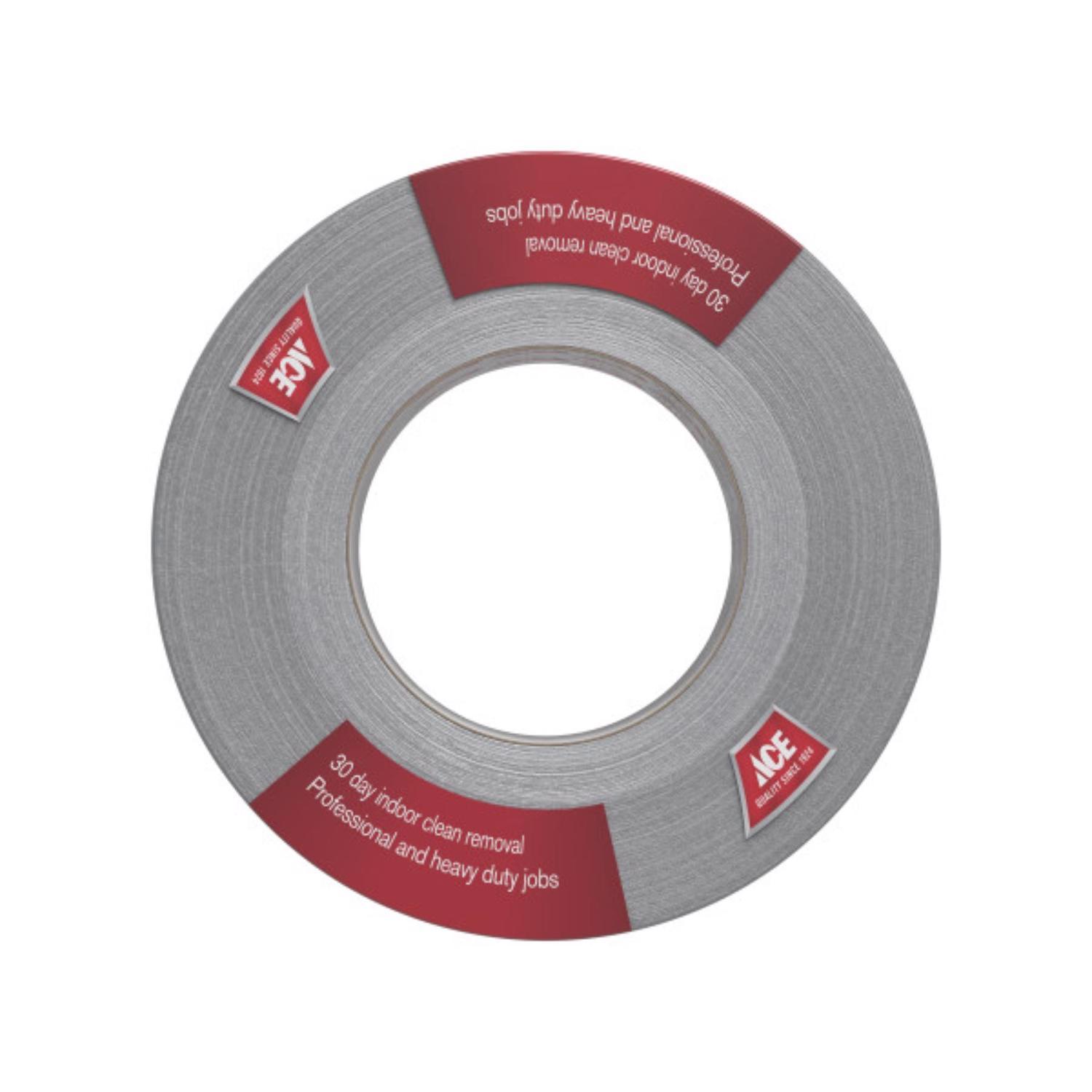 ACE 1.88 in. W X 55 yd L Gray Duct Tape 2 pk