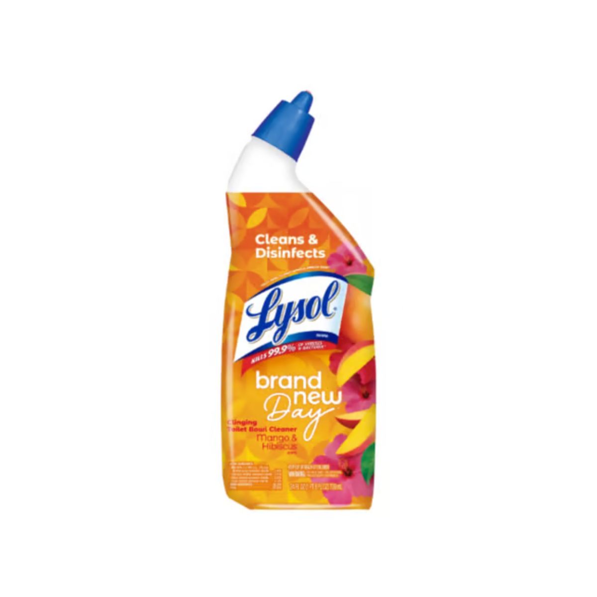Lysol Brand New Day Mango and Hibiscus Scent Toilet Bowl Cleaner 24 oz. Gel