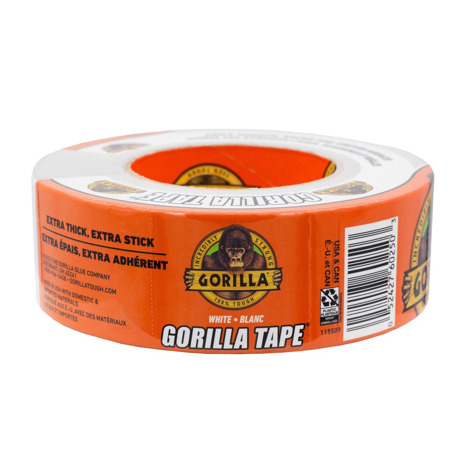 Gorilla 1.88 in. W X 30 yd L White Duct Tape