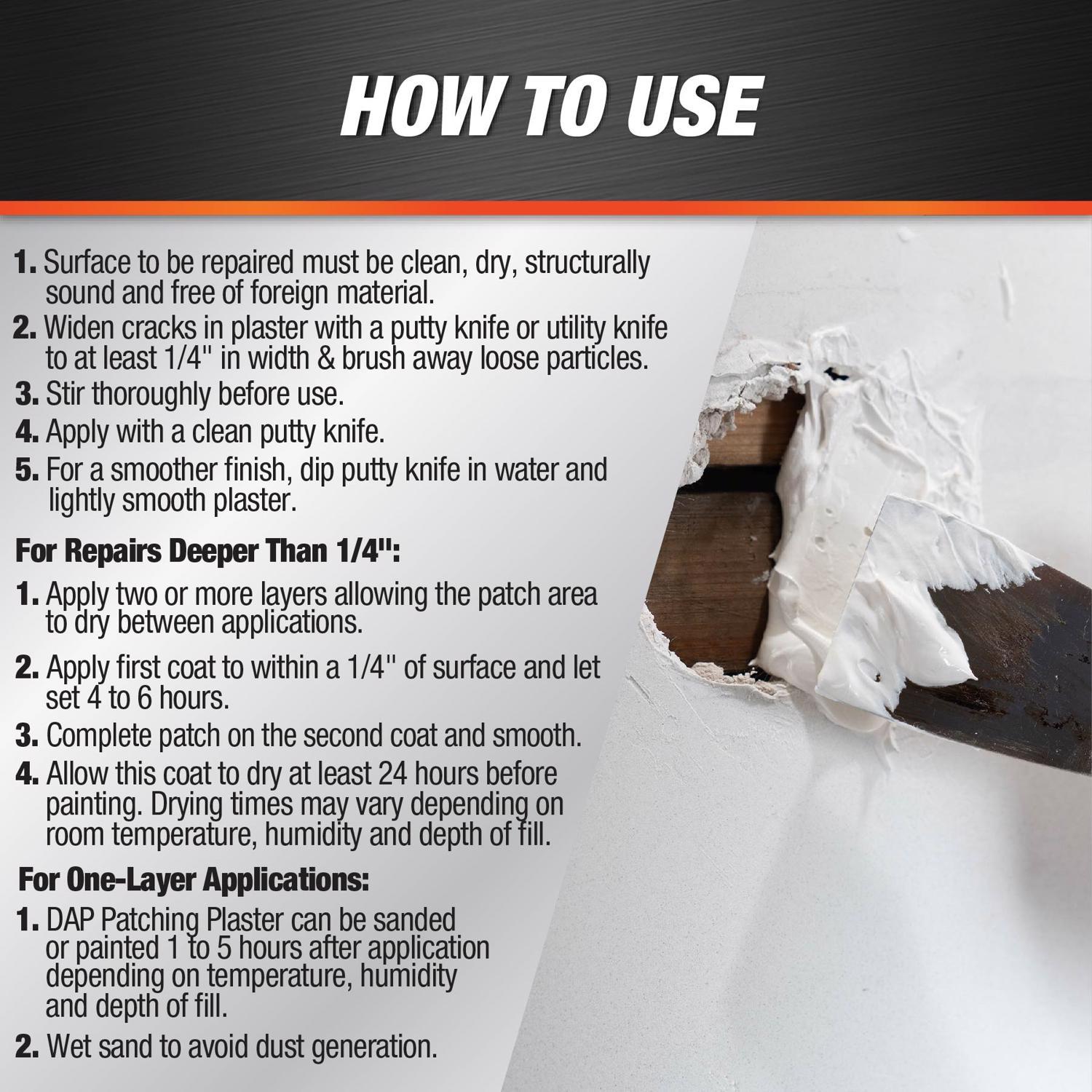 DAP Ready to Use White Patch 1 gal