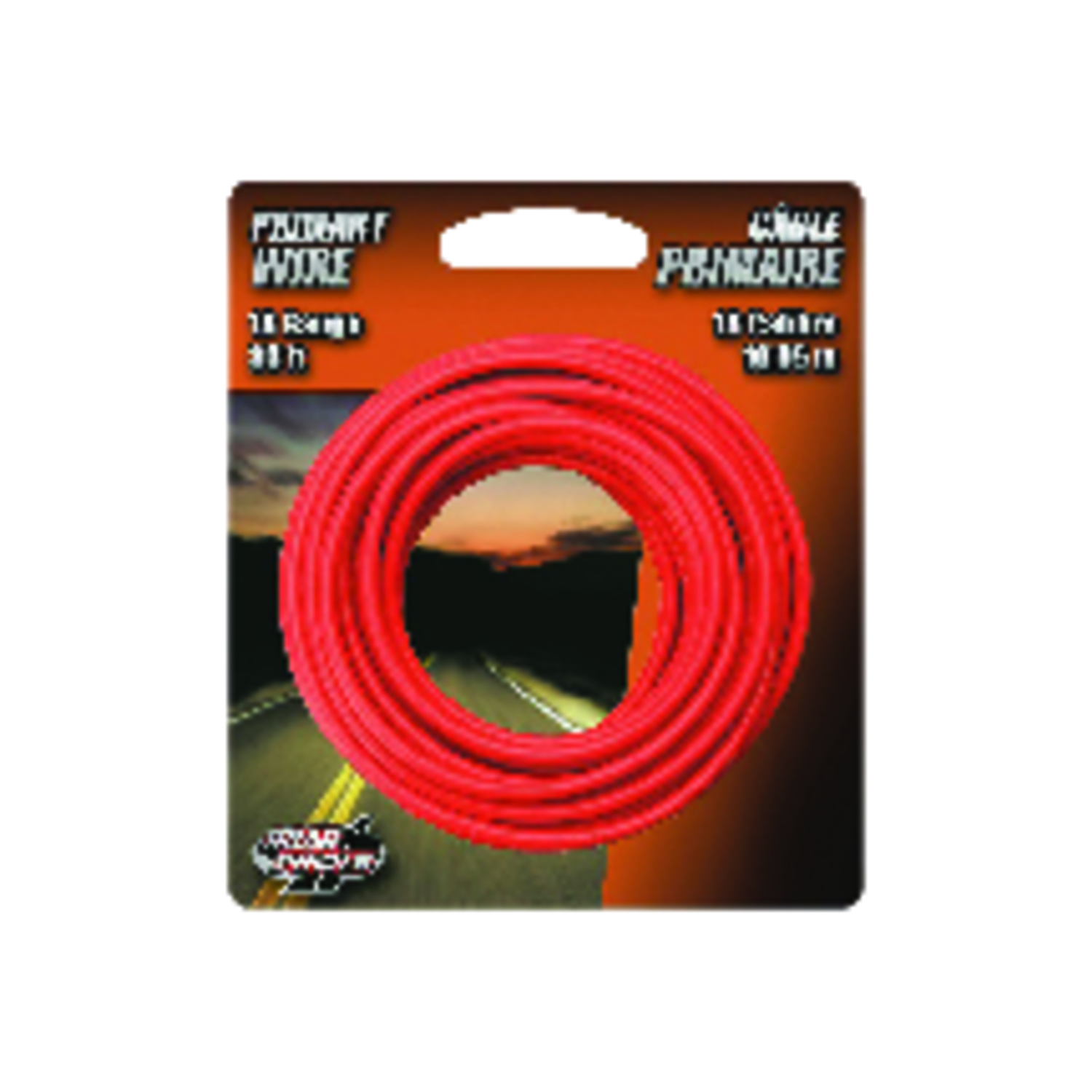 Coleman Cable 33 ft. 18 Ga. Primary Wire Red