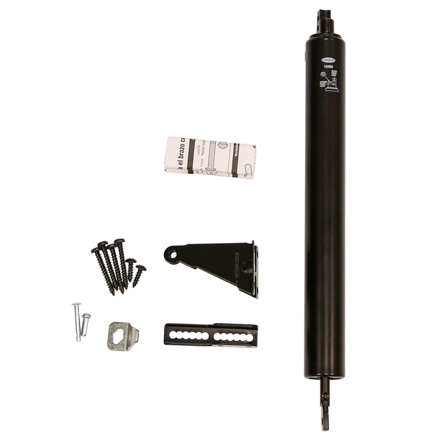 Larson Standard Duty Black Aluminum Pneumatic Door Closer