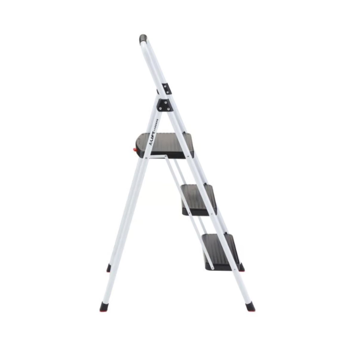 Lift Ladders 3.95 ft. H Steel Step Ladder Type II 225 lb. capacity
