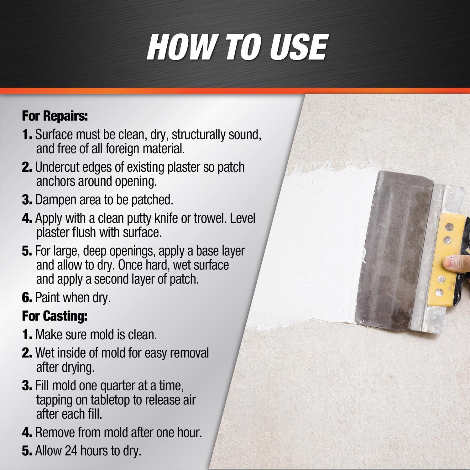 DAP White Plaster of Paris 25 lb