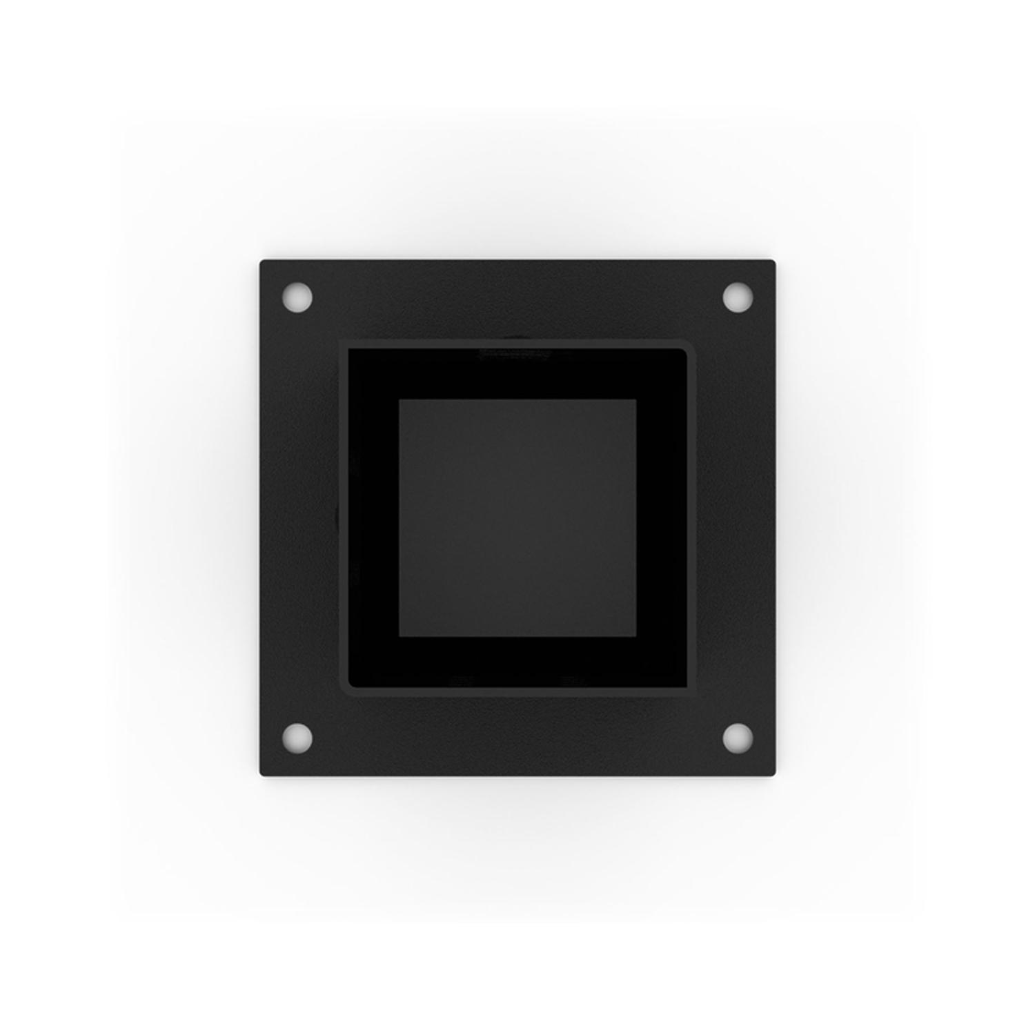 Toja Grid Solo Black Steel Mounting Bracket 14 Ga. 4 in. L