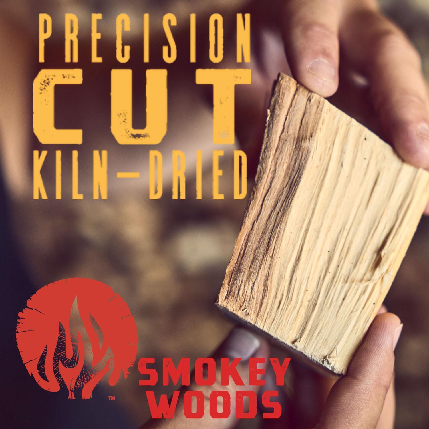 Smokey Woods All Natural Pecan Wood Smoking Chunks 350 cu in