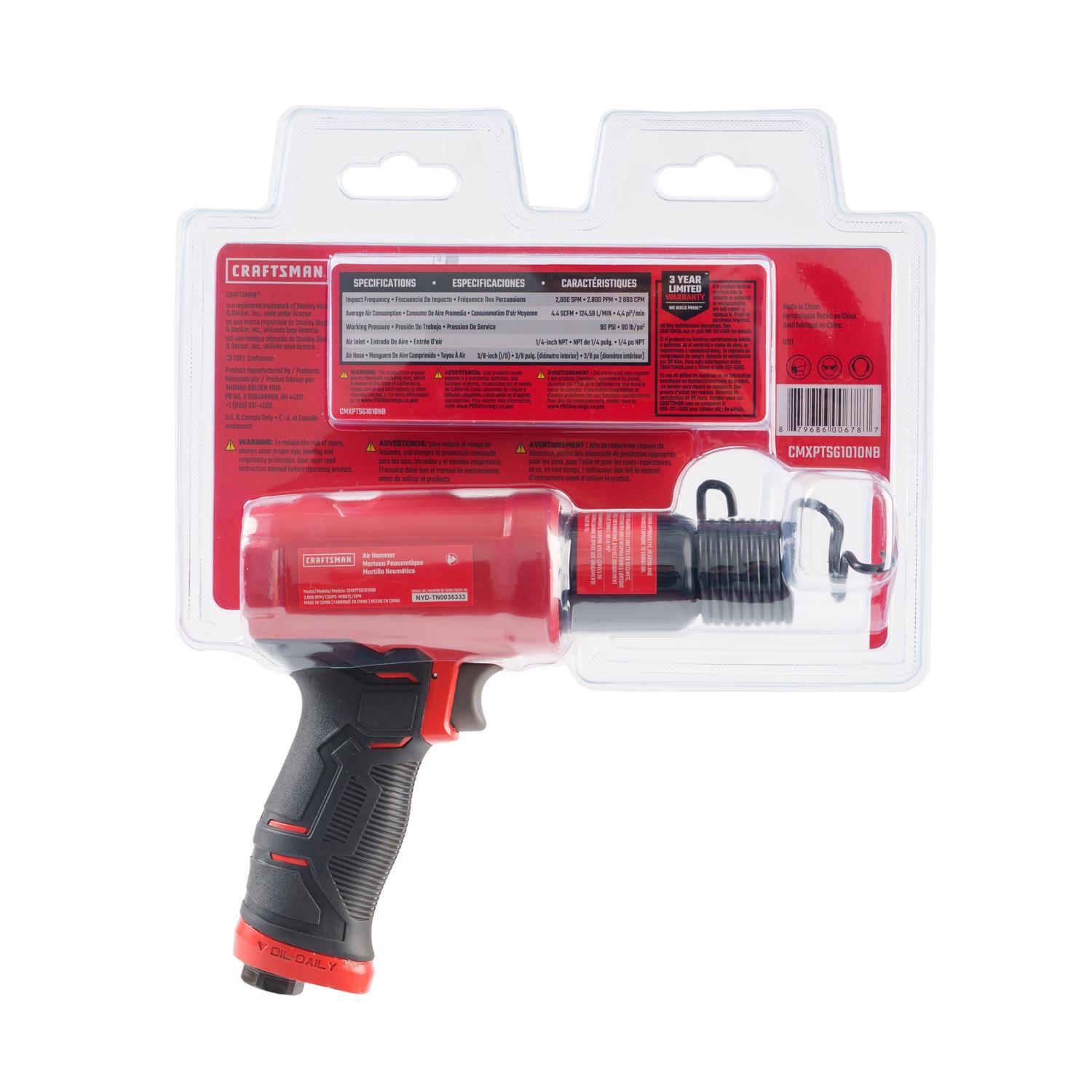 CRAFTSMAN Air Hammer 2800 bpm 1 pc
