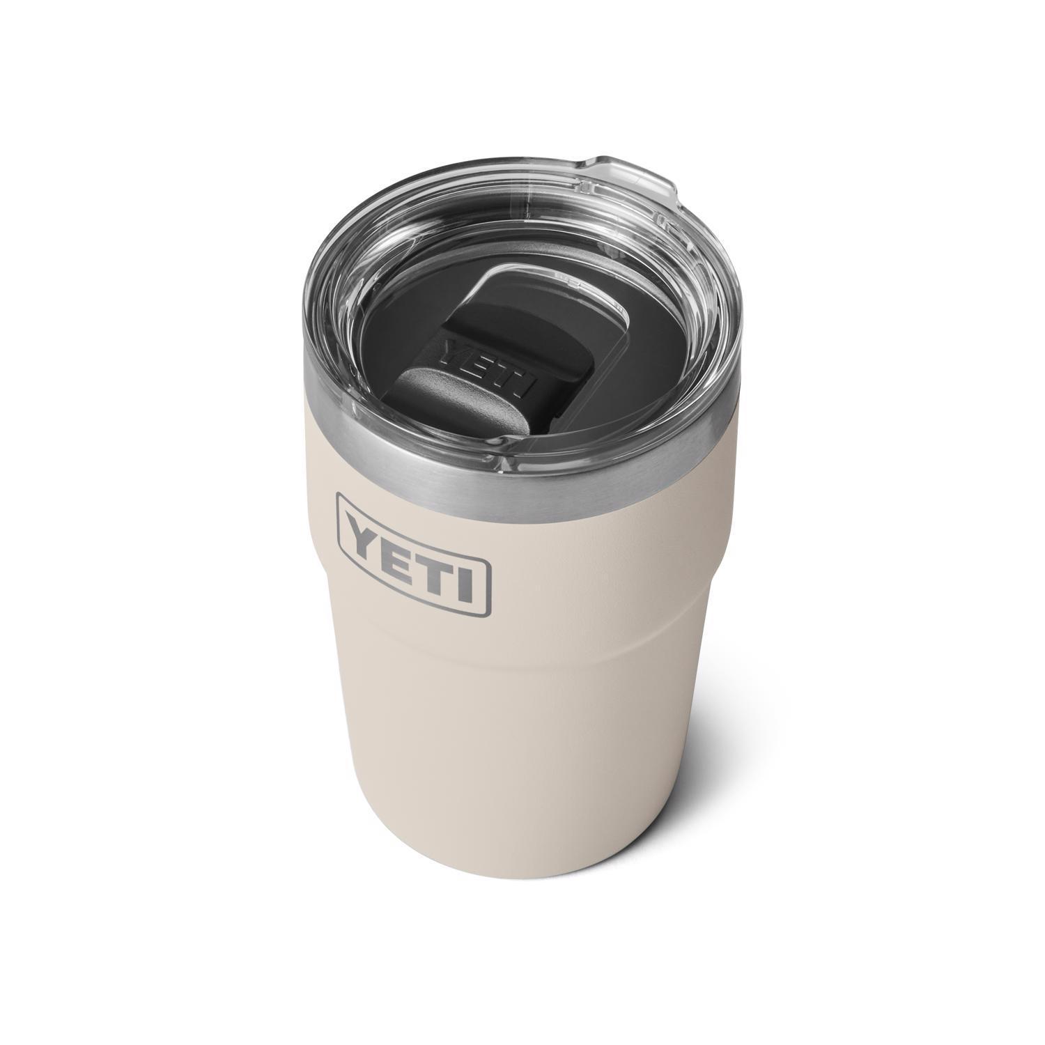 YETI Rambler 16 oz Cape Taupe BPA Free Stackable Tumbler with MagSlider Lid