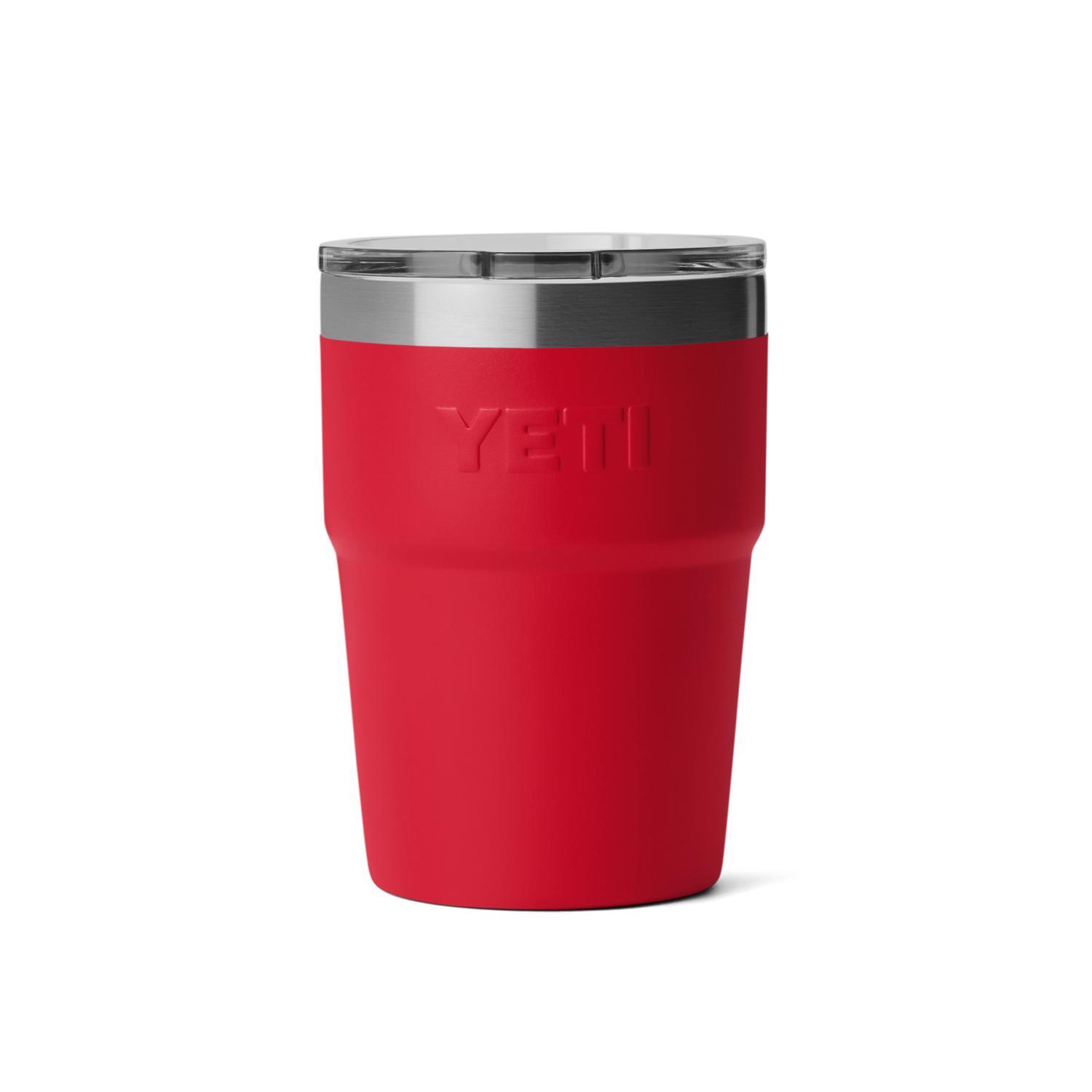 YETI Rambler 16 oz Rescue Red Patriotic BPA Free Stackable Tumbler with MagSlider Lid