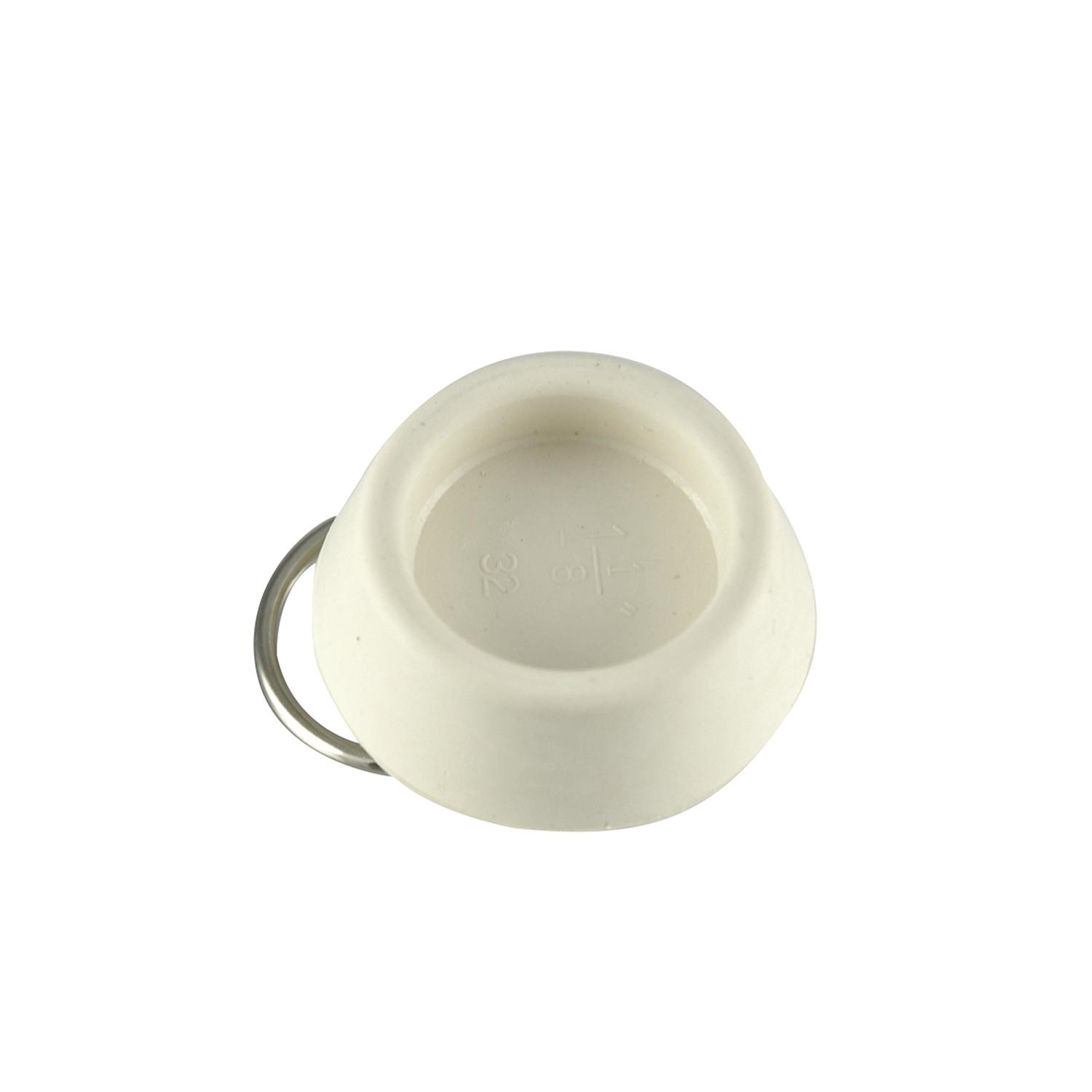 Ace 1-1/8 in. White Rubber Sink Stopper