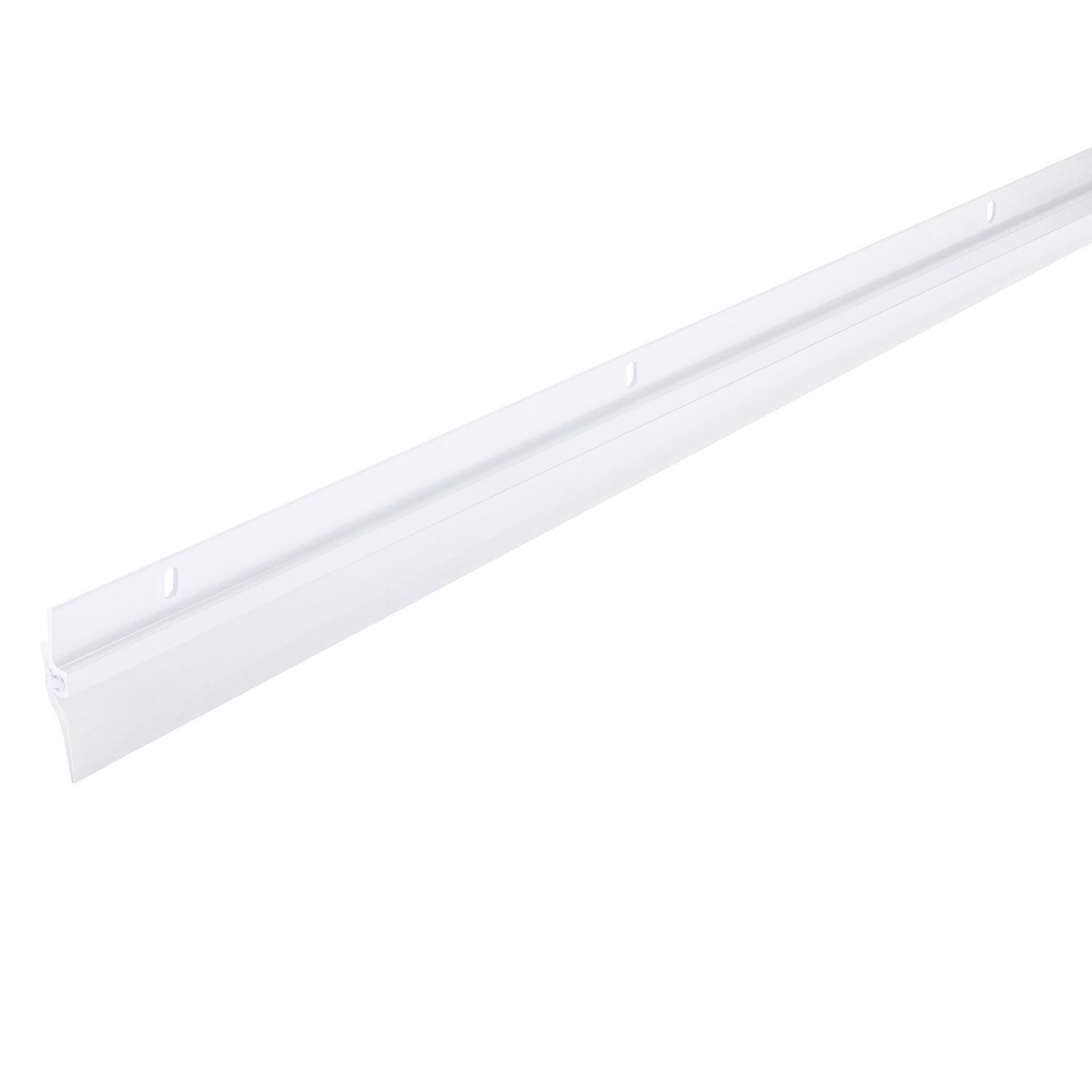 M-D Building Products White Aluminum Sweep For Doors 36 in. L X 1.38 in.