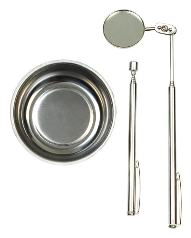 Steel Grip Silver Magnetic Tool Set 1 lb. pull 3 pc