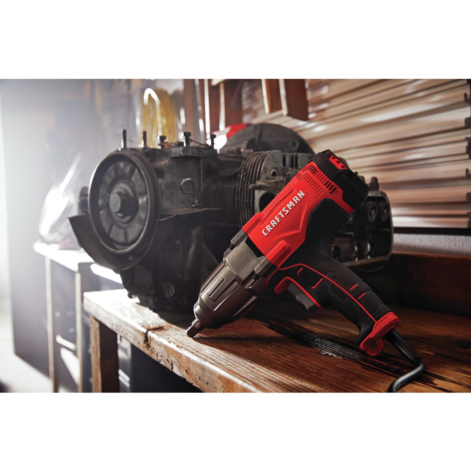 Craftsman 7.5 amps 1/2 in. Corded Brushed Impact Wrench
