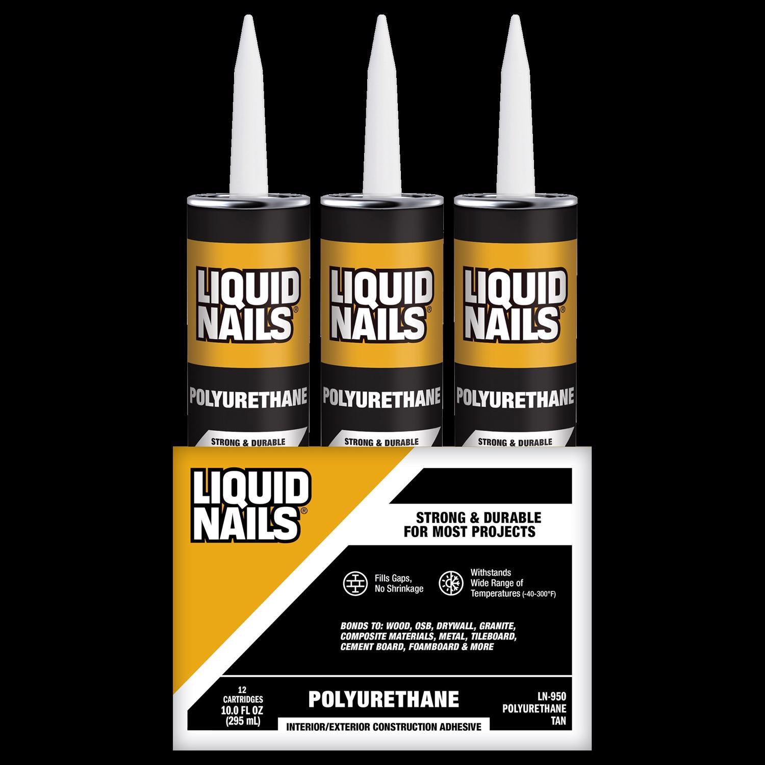 Liquid Nails Polyurethane Polyurethane Construction Adhesive 10 oz
