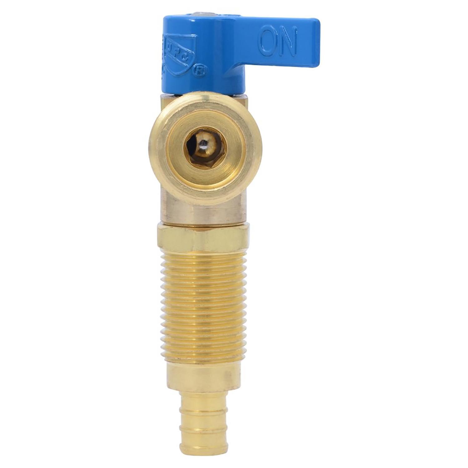 SharkBite 1/2 in. PEX Barb X 3/4 in. Brass Washing Machine Valve