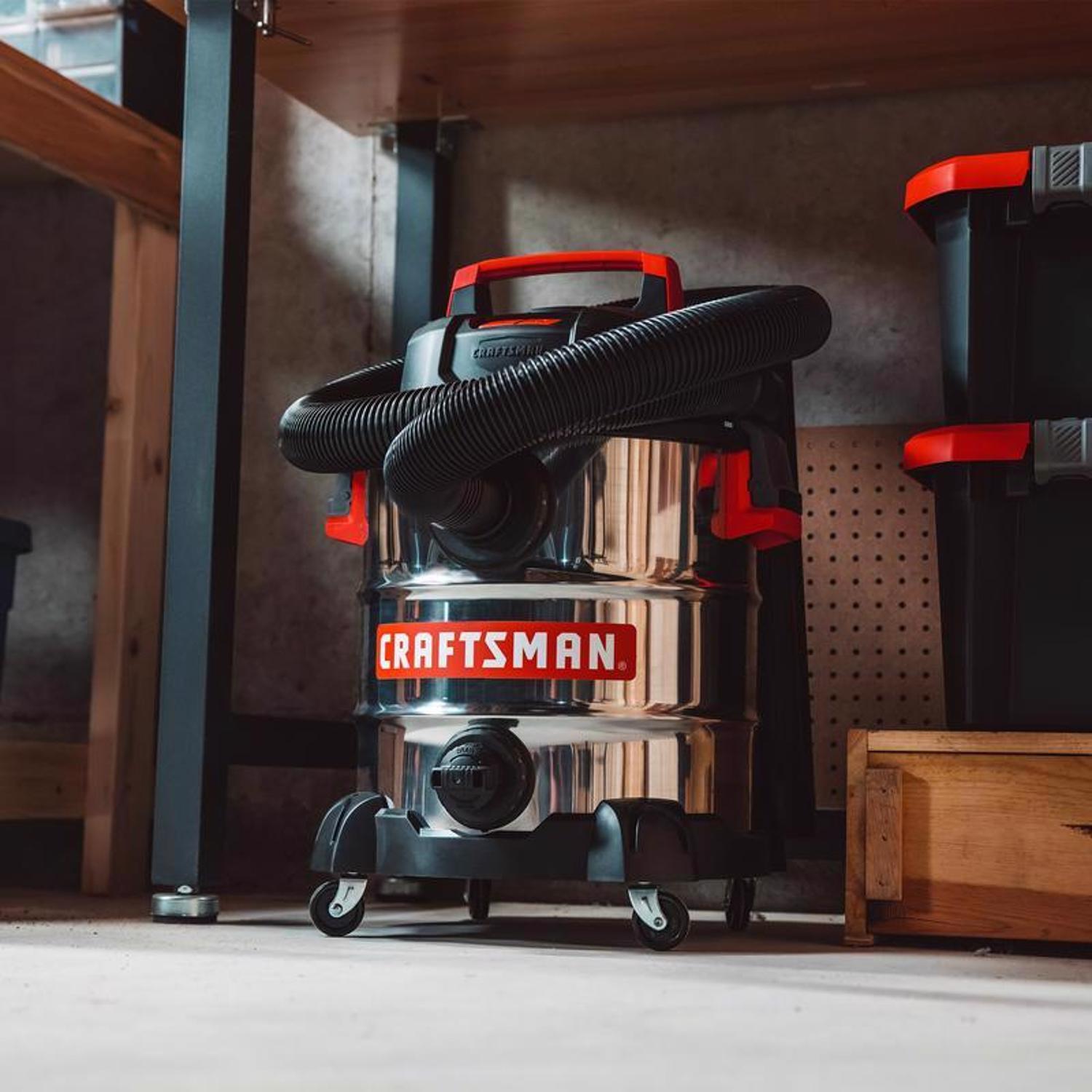 Craftsman 10 gal Corded Wet/Dry Vacuum 120 V 6 HP