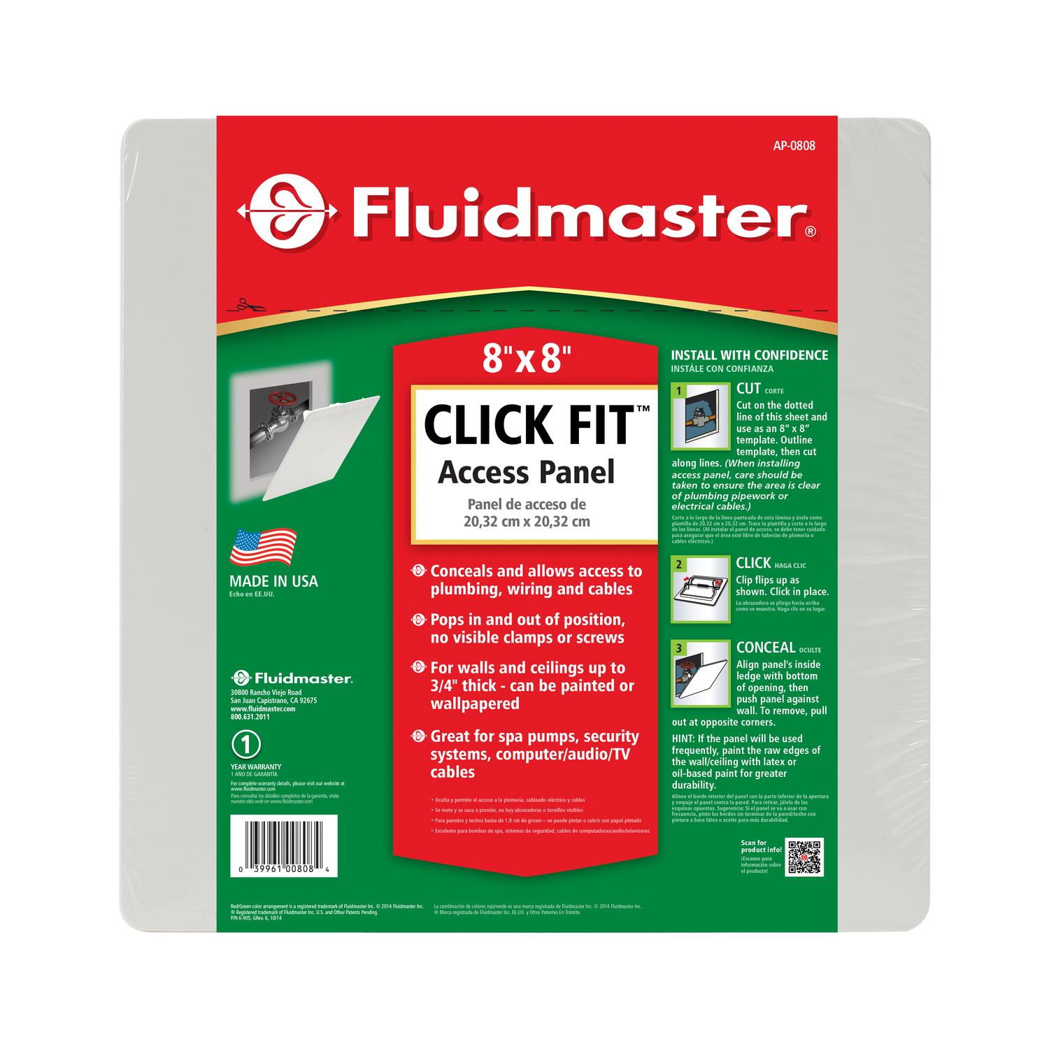 Fluidmaster Click Fit Access Panel