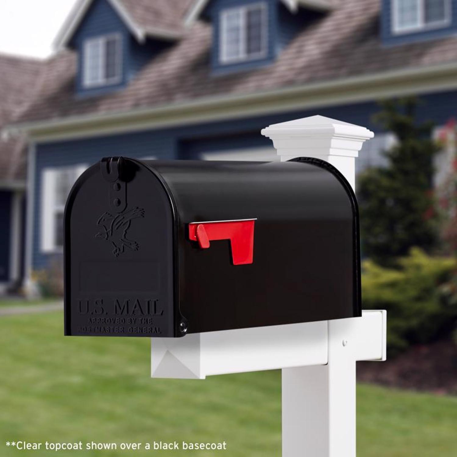 Rust-Oleum Stops Rust Indoor and Outdoor Gloss Crystal Clear Rust Prevention Paint 12 oz