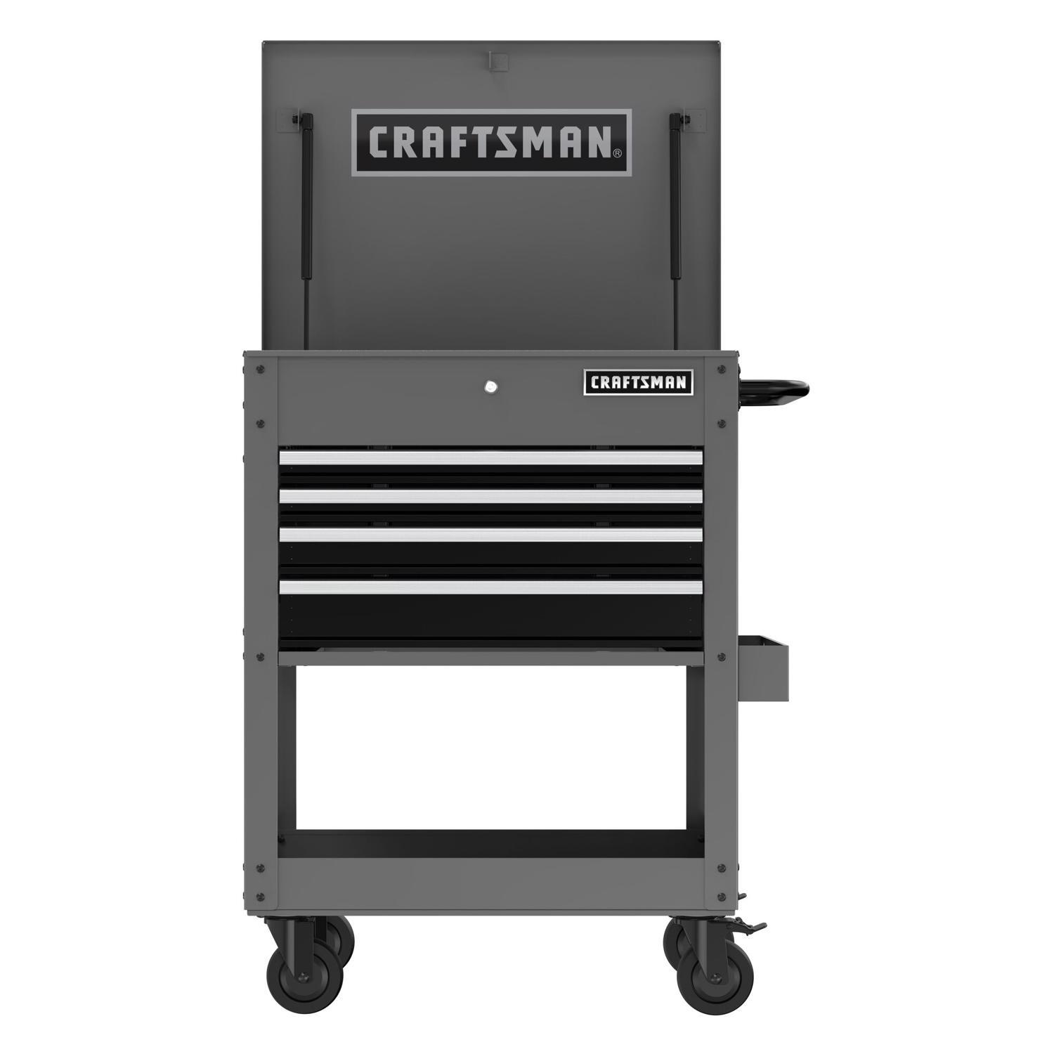 Craftsman 30 in. 5 drawer Metal Utility Cart Tool Cart 41.38 in. H X 22 in. D