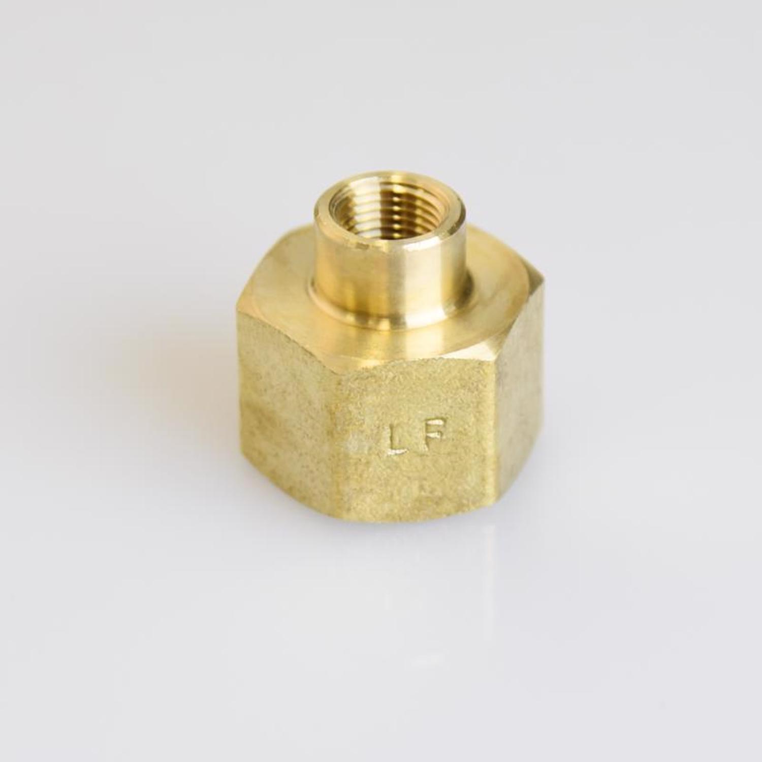 ATC 1/2 in. FPT 1/8 in. D FPT Brass Reducing Coupling