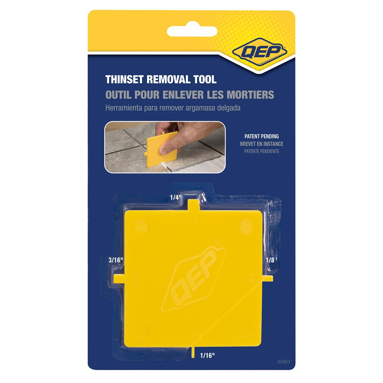 QEP.15 in. H X 3 in. W X 3 in. L Plastic Grout Removal Tool 1 pk