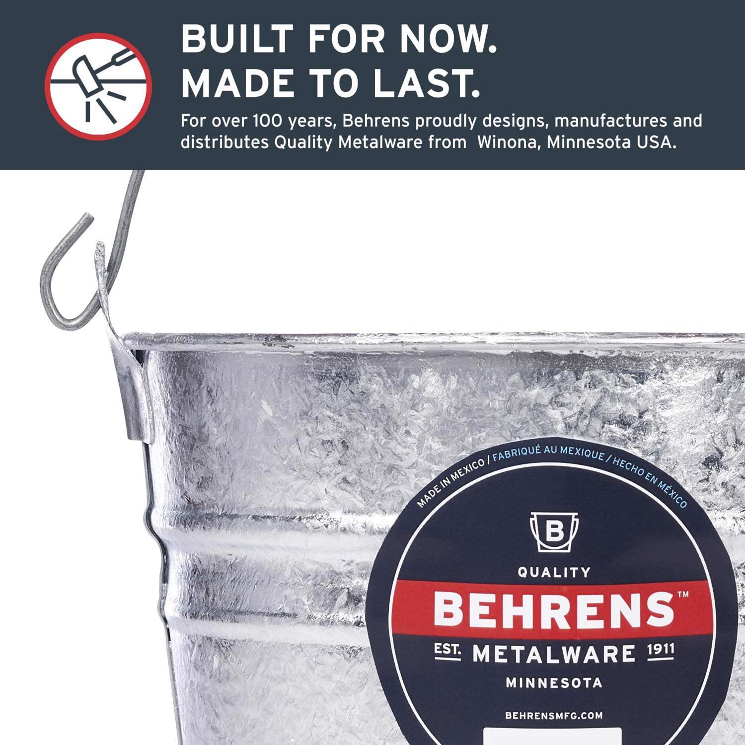 Behrens 5 qt Pail Gray
