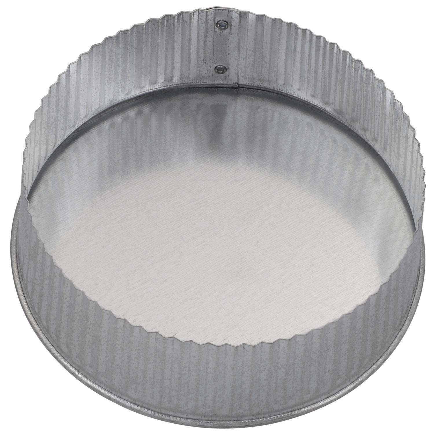Imperial 6 in. D Galvanized Steel Crimped Pipe End Cap