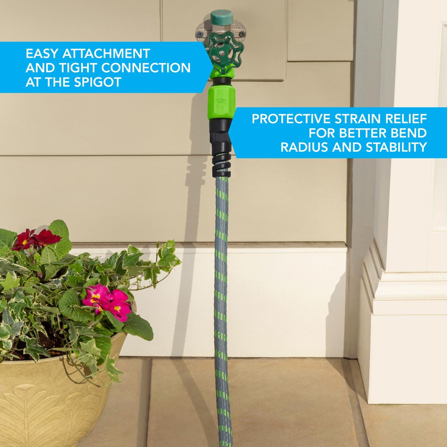 Hydrotech 5/8 in. D X 50 ft. L Medium Duty Professional Grade Expandable Lightweight Garden Hose