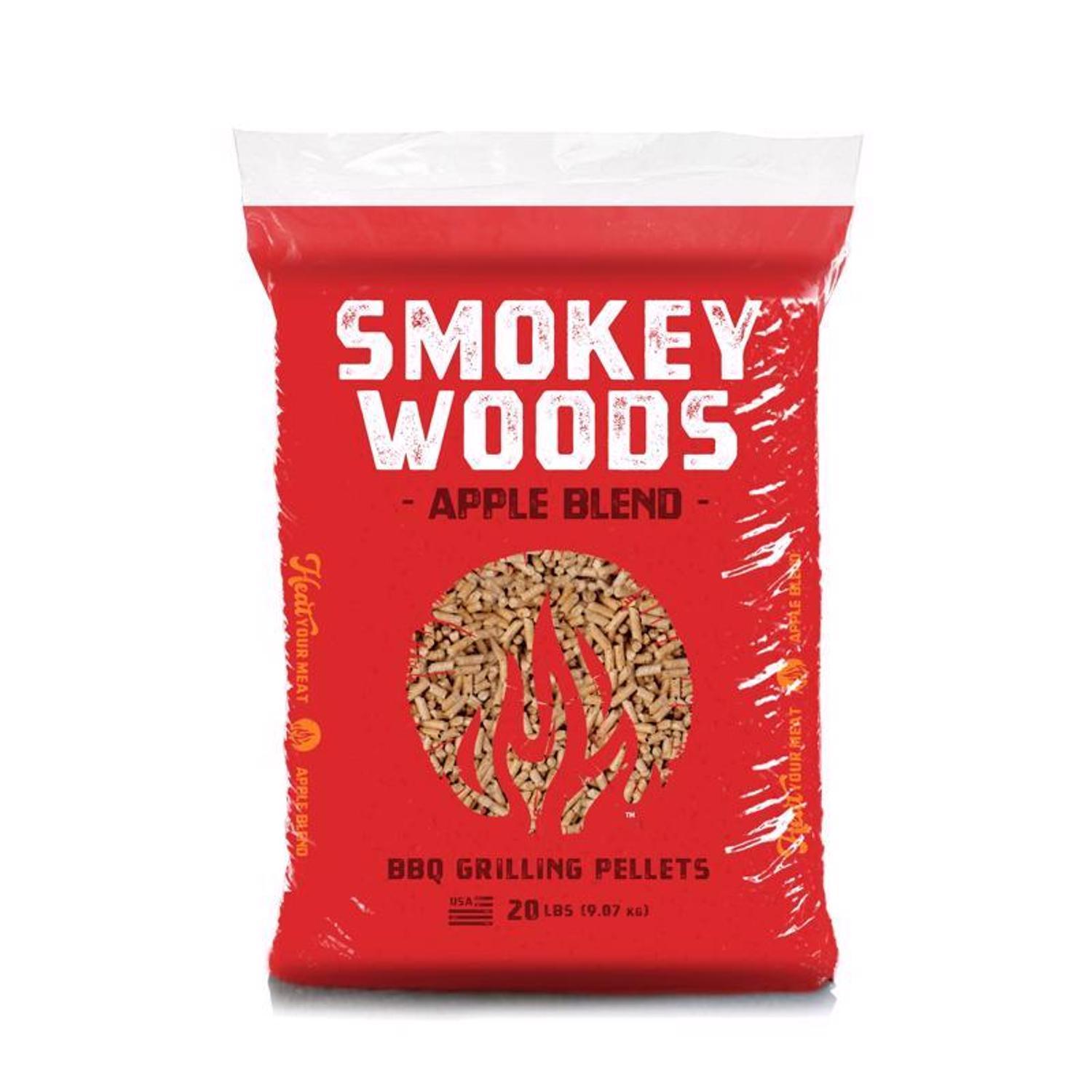 Smokey Woods Hardwood Pellets All Natural Apple 20 lb
