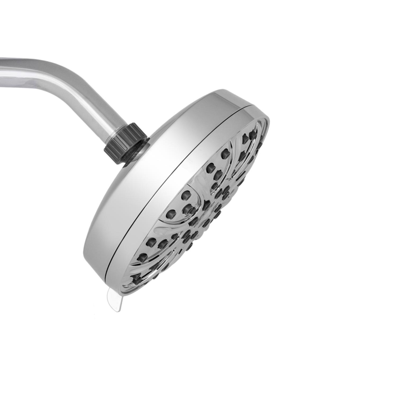 Waterpik Drencher PowerPulse Massage Chrome 6 settings Wallmount Showerhead 1.8 gpm