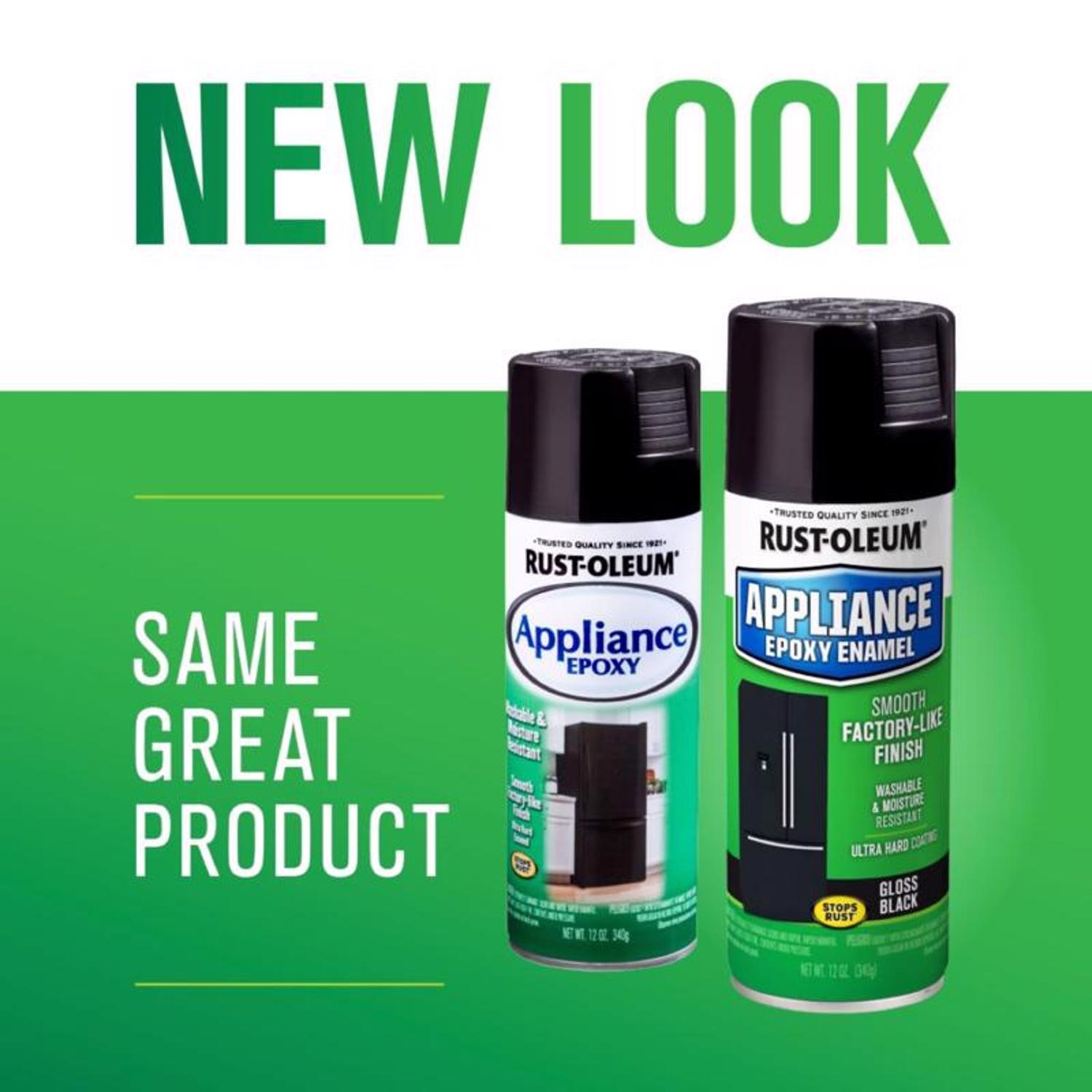 Rust-Oleum Specialty Gloss Black Oil-Based Appliance Epoxy 12 oz
