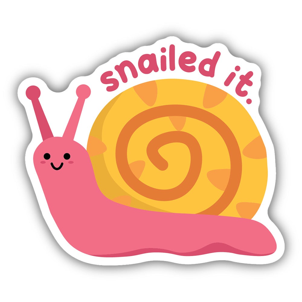 Sticker Northwest Snailed It Sticker 