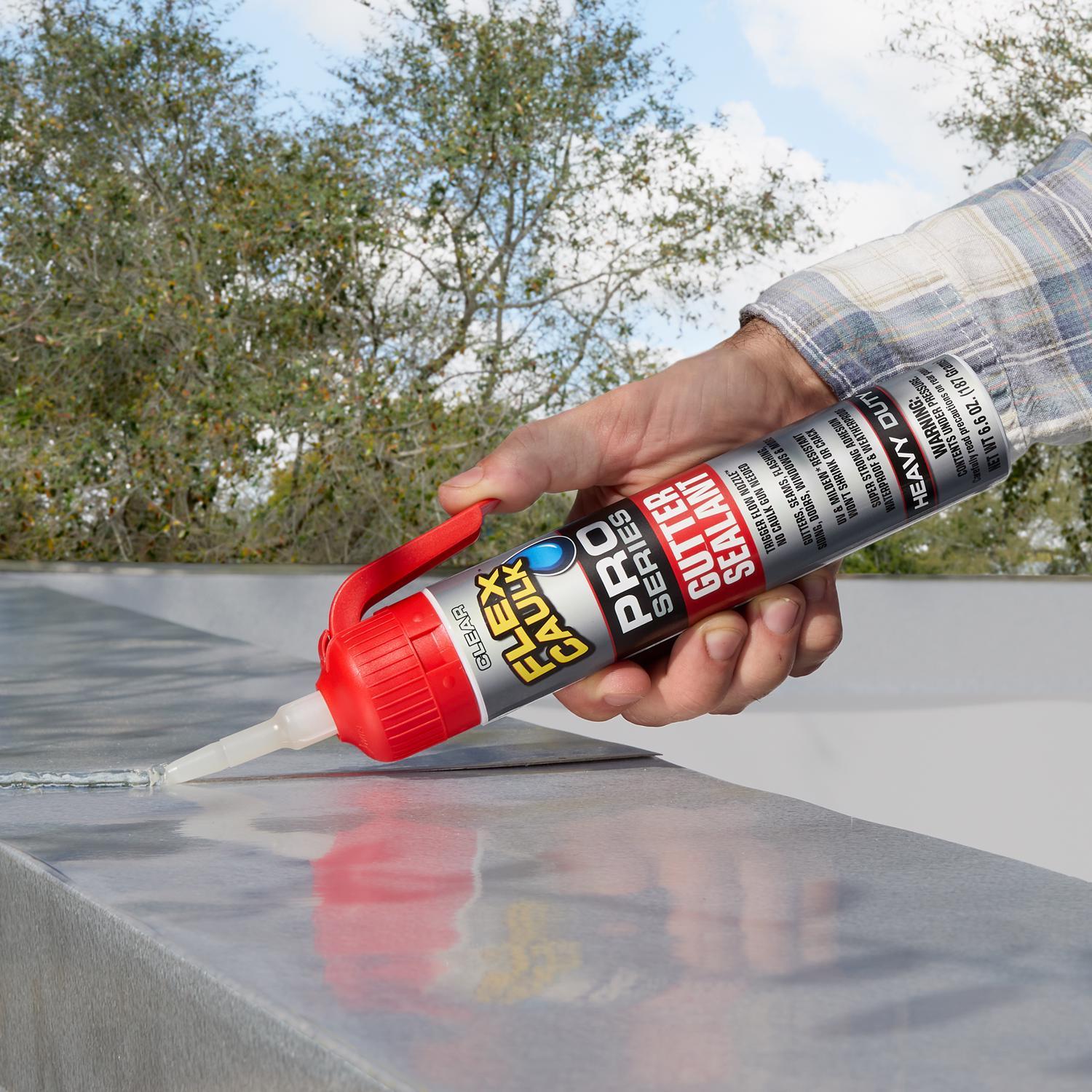 Flex Seal Family of Products Flex Caulk Pro Series Clear Polymer Advanced Hybrid Polymer Caulk Seala