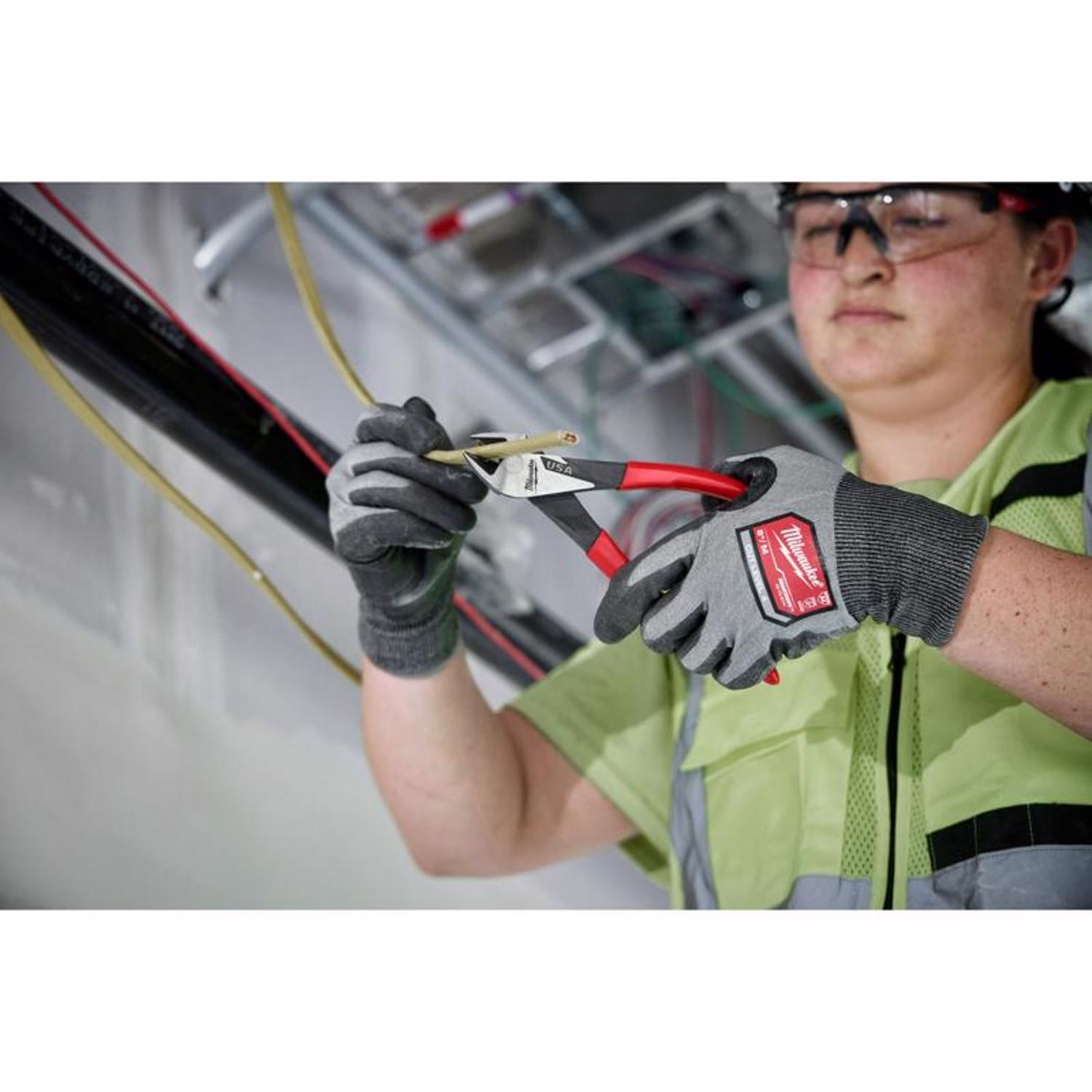 Milwaukee Made In USA 8.29 in. Forged Steel Diagonal Pliers