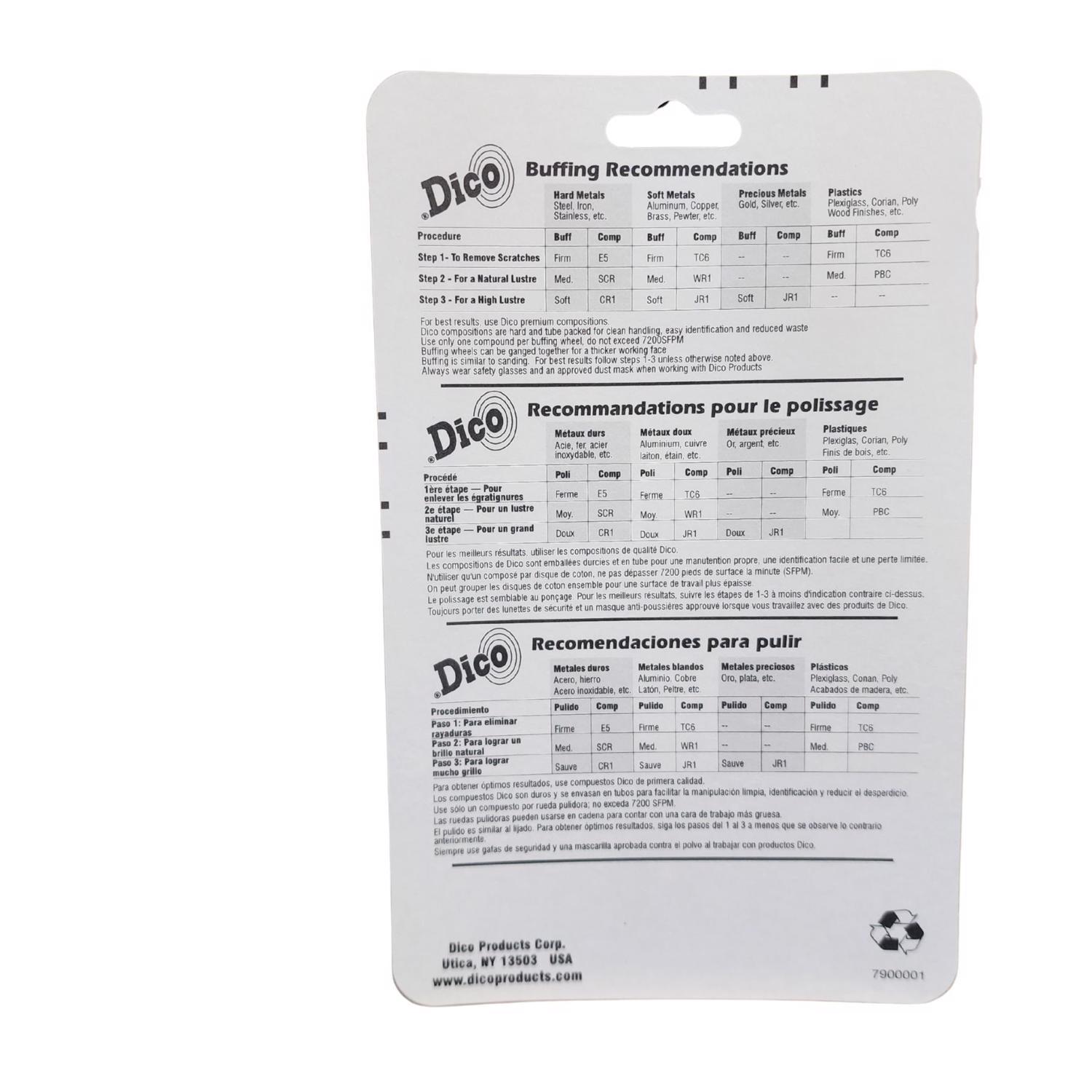 Dico Cordless 6 in. Buffing Wheel