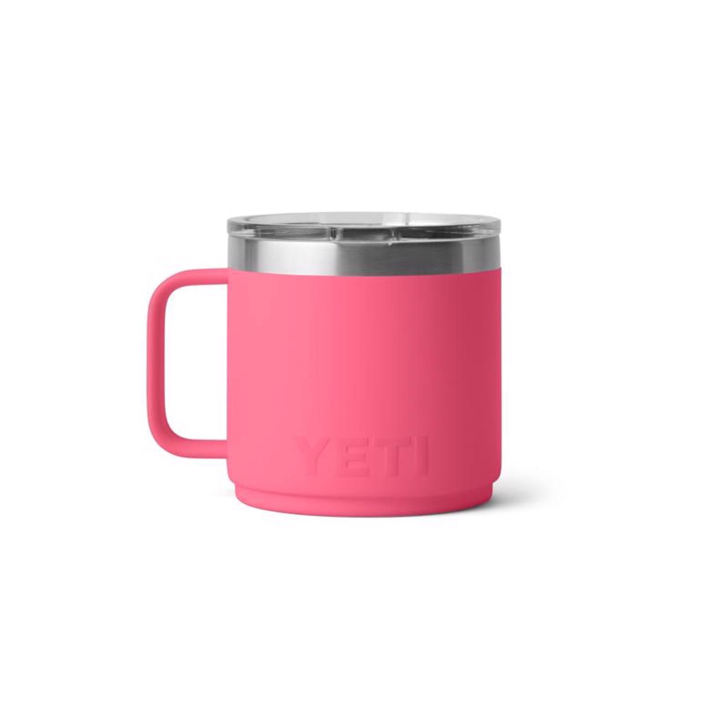 YETI Rambler 14 oz Tropical Pink BPA Free Insulated Mug