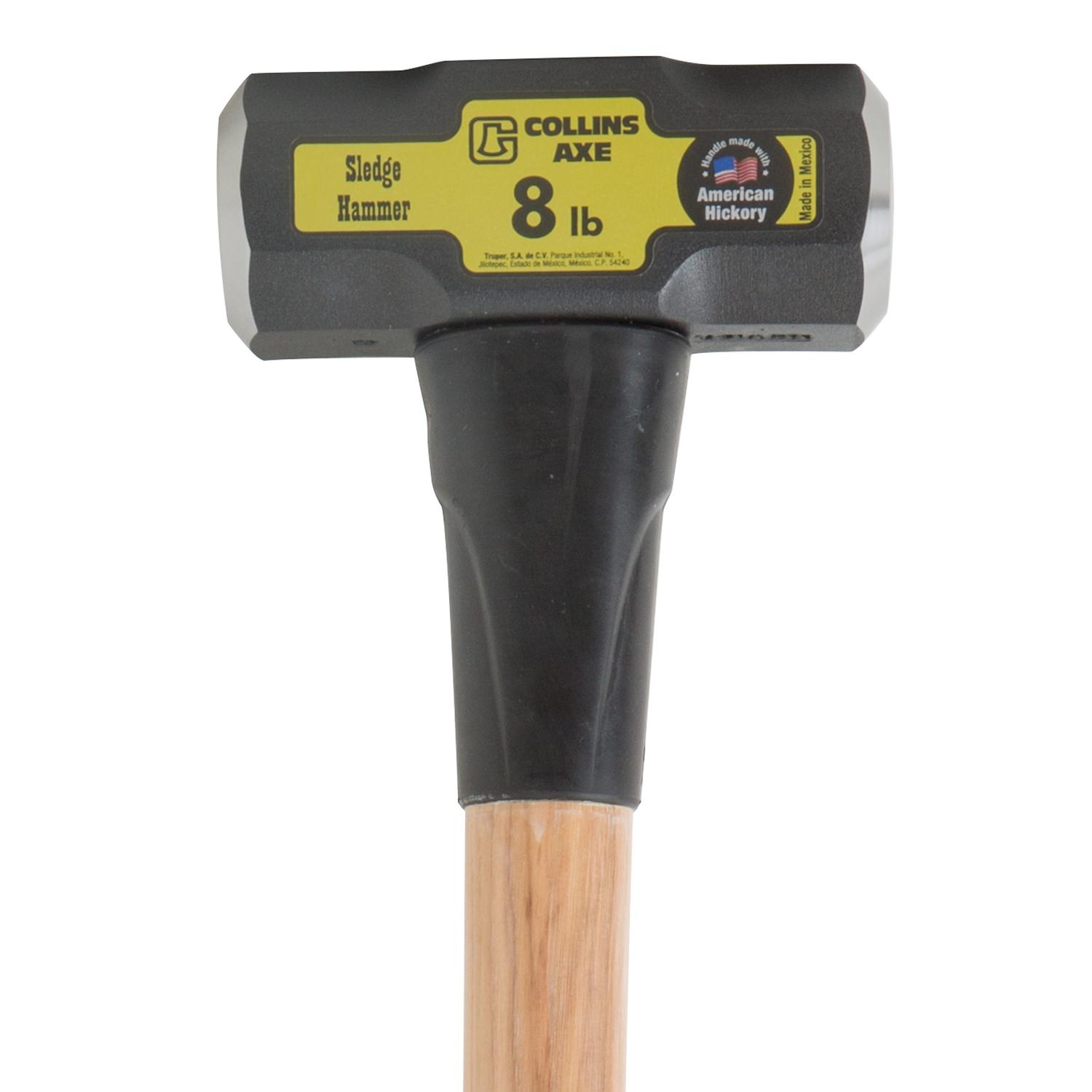 Collins 8 lb Steel Double Face Sledge Hammer 36 in. Hickory Handle