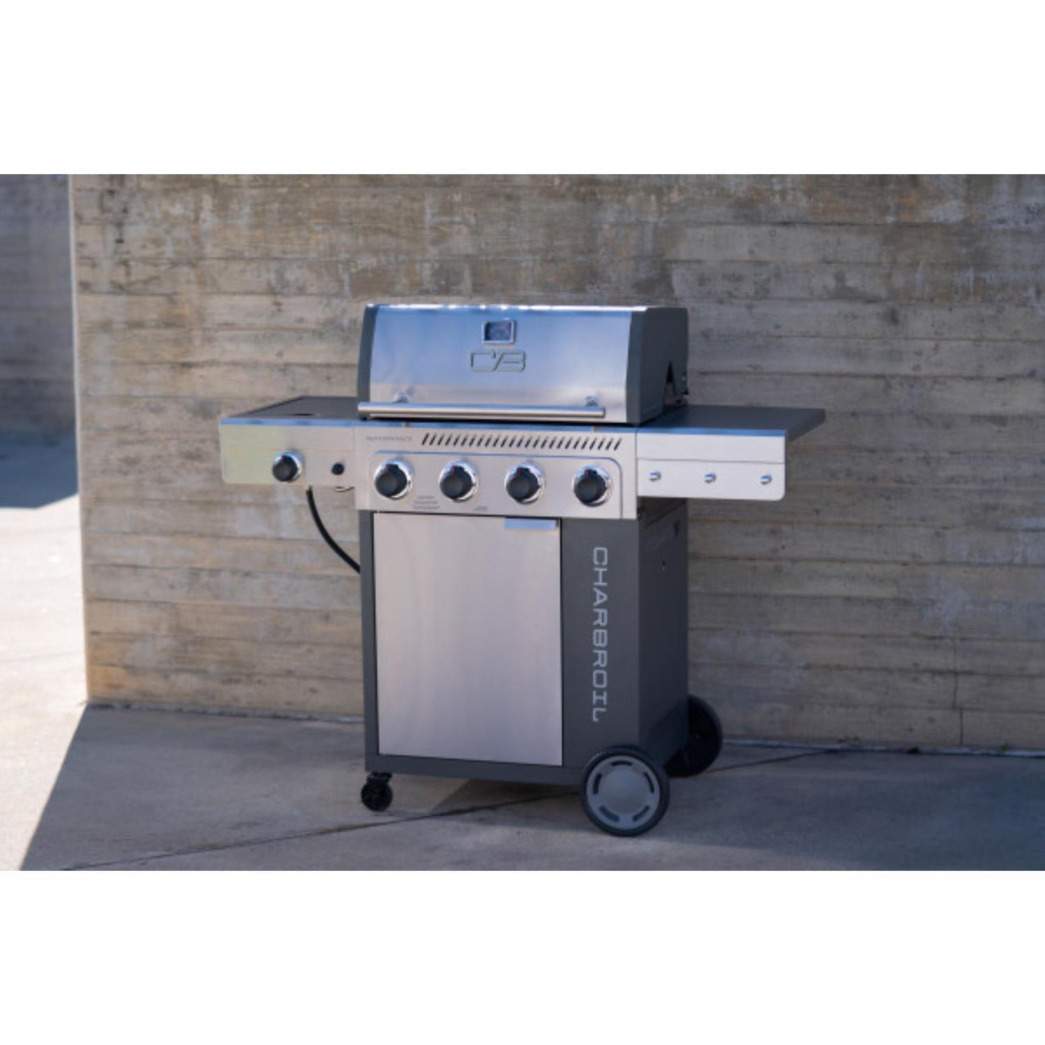 Charbroil Performance Series 4 Burner Liquid Propane Grill Black/Silver