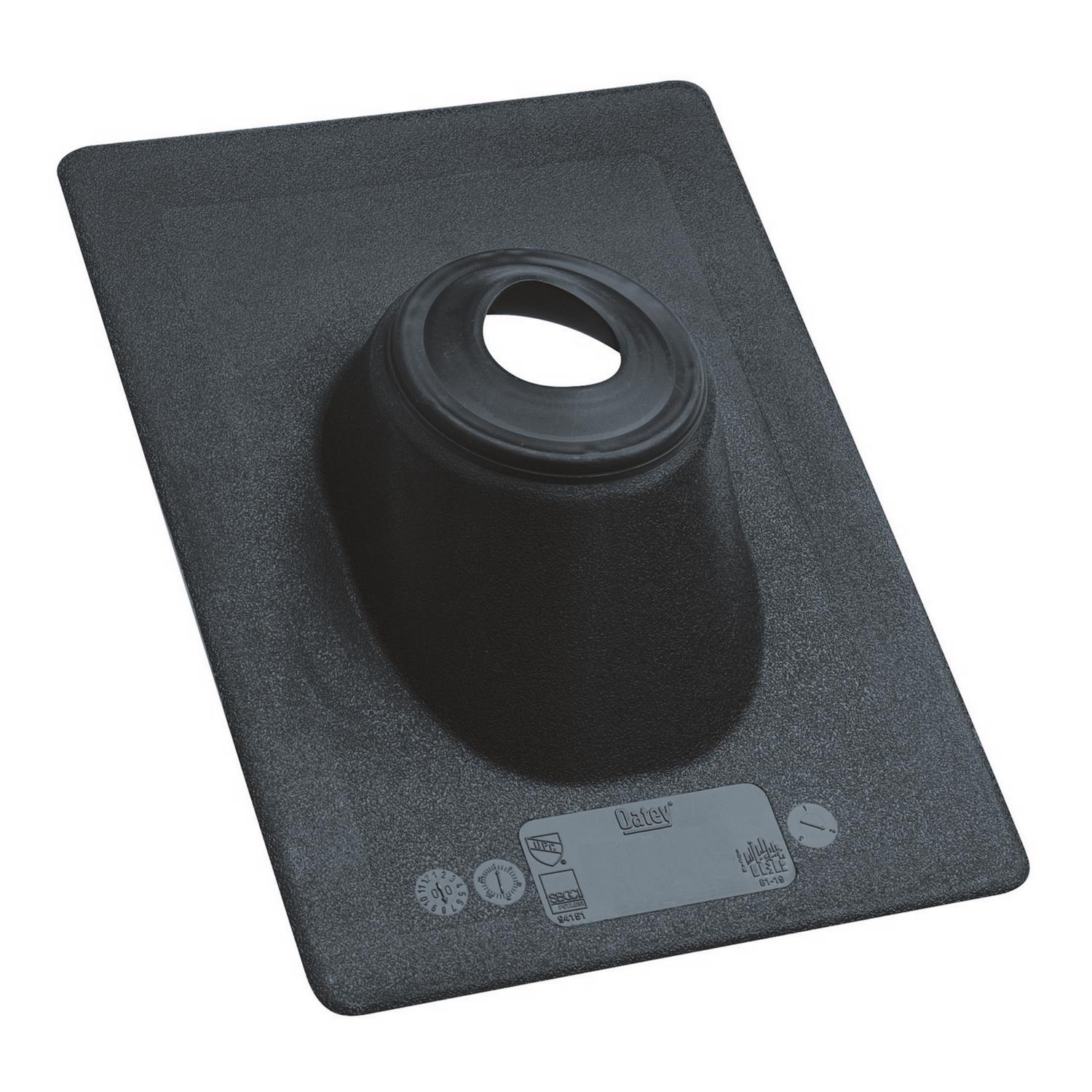 Oatey No-Calk 9-1/4 in. W X 13 in. L Thermoplastic Roof Flashing Black