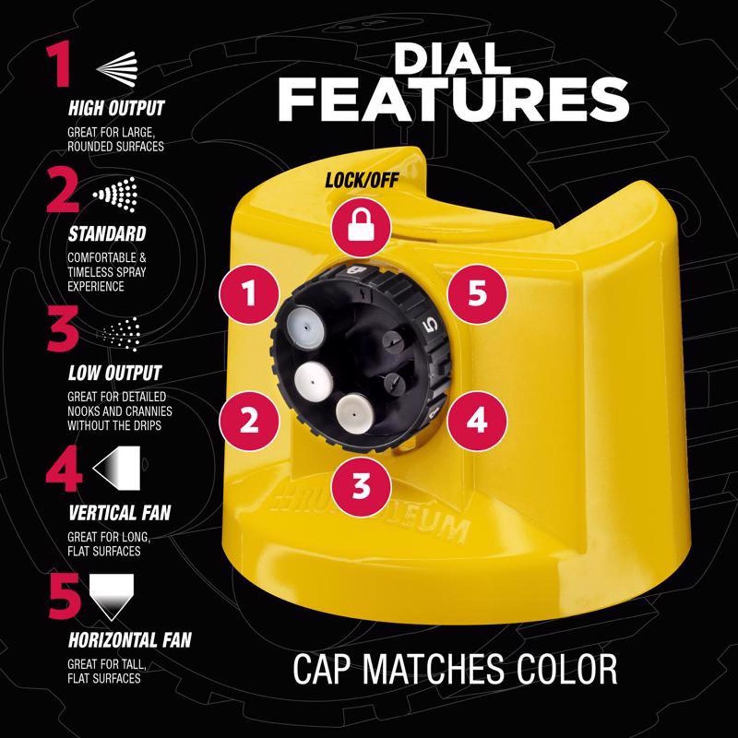 Rust-Oleum Stops Rust Custom Spray 5-in-1 Gloss Sunburst Yellow Spray Paint 12 oz