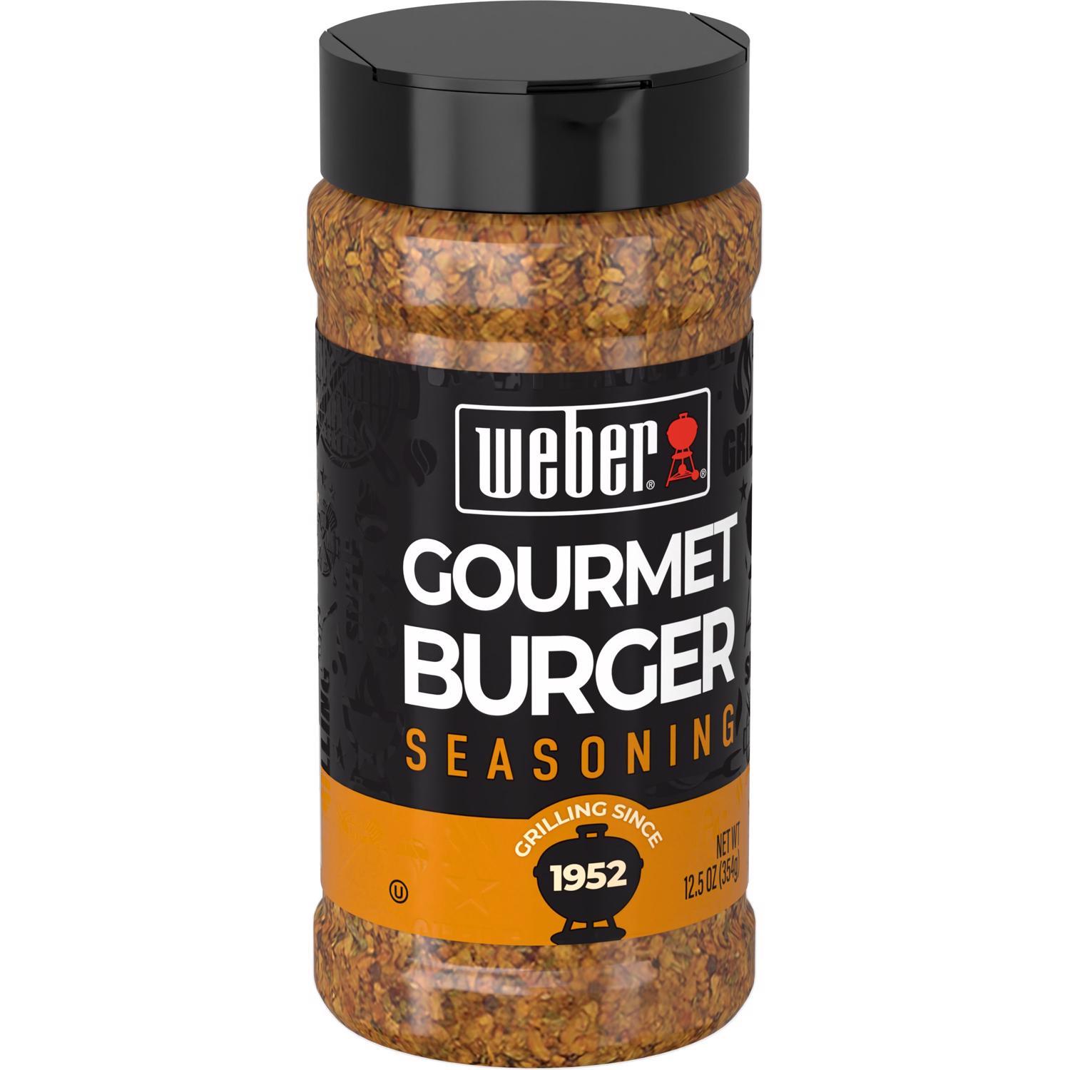 Weber Gluten Free Gourmet Burger Seasoning 12.5 oz