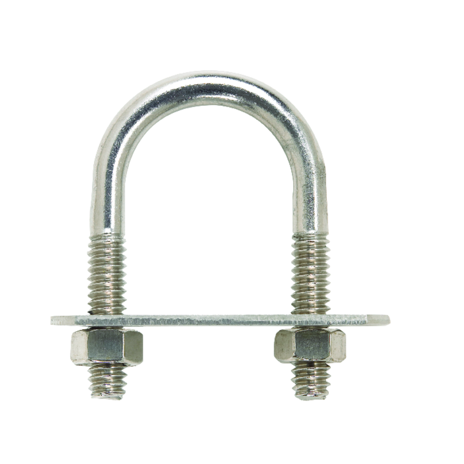 Hampton 1/4 in. X 1 in. W X 1-3/4 in. L Coarse Stainless Steel U-Bolt