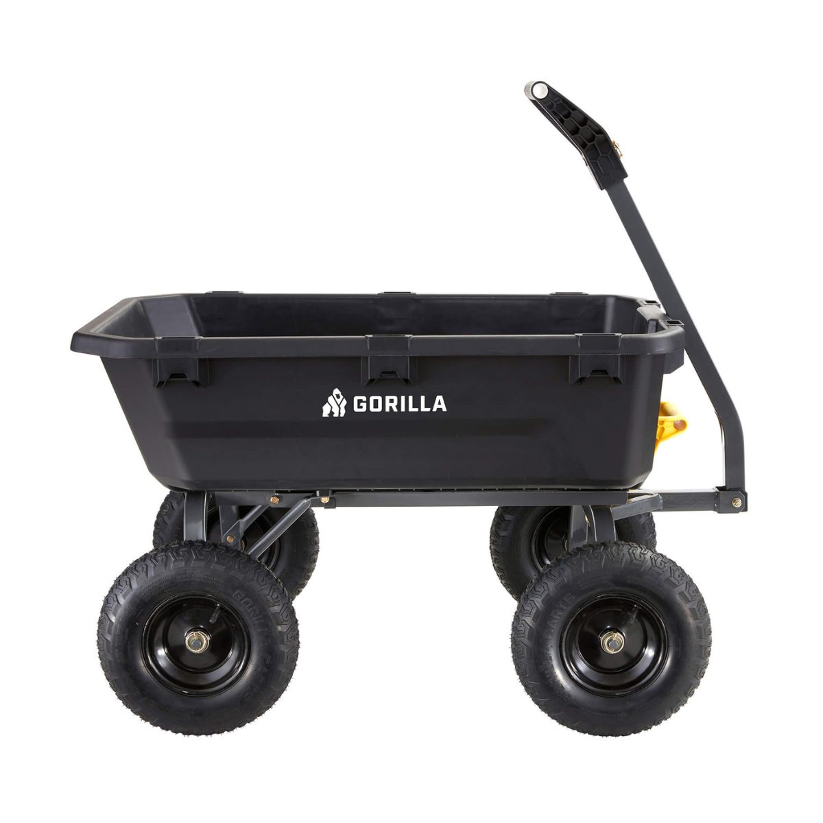 Gorilla Carts Poly Dump Cart 1200 lb. cap.