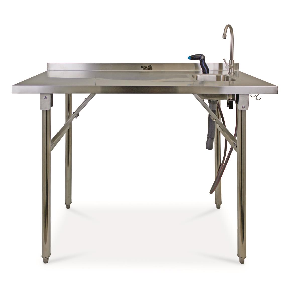 Open Country Fish and Game Cleaning Table 48"