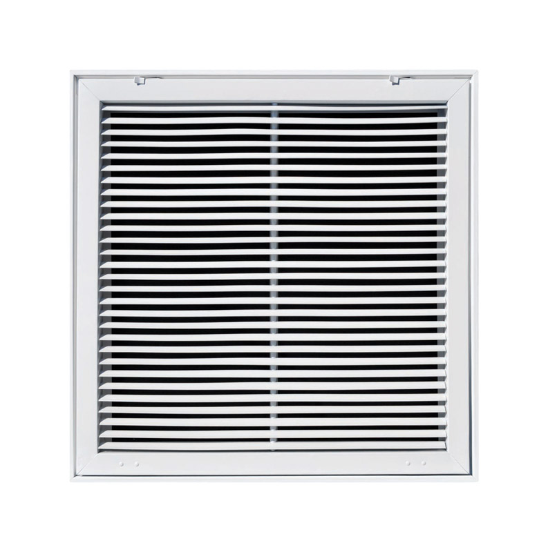 Tru Aire 24 in. W x 24 in. H White Return Air Filter Grille Steel