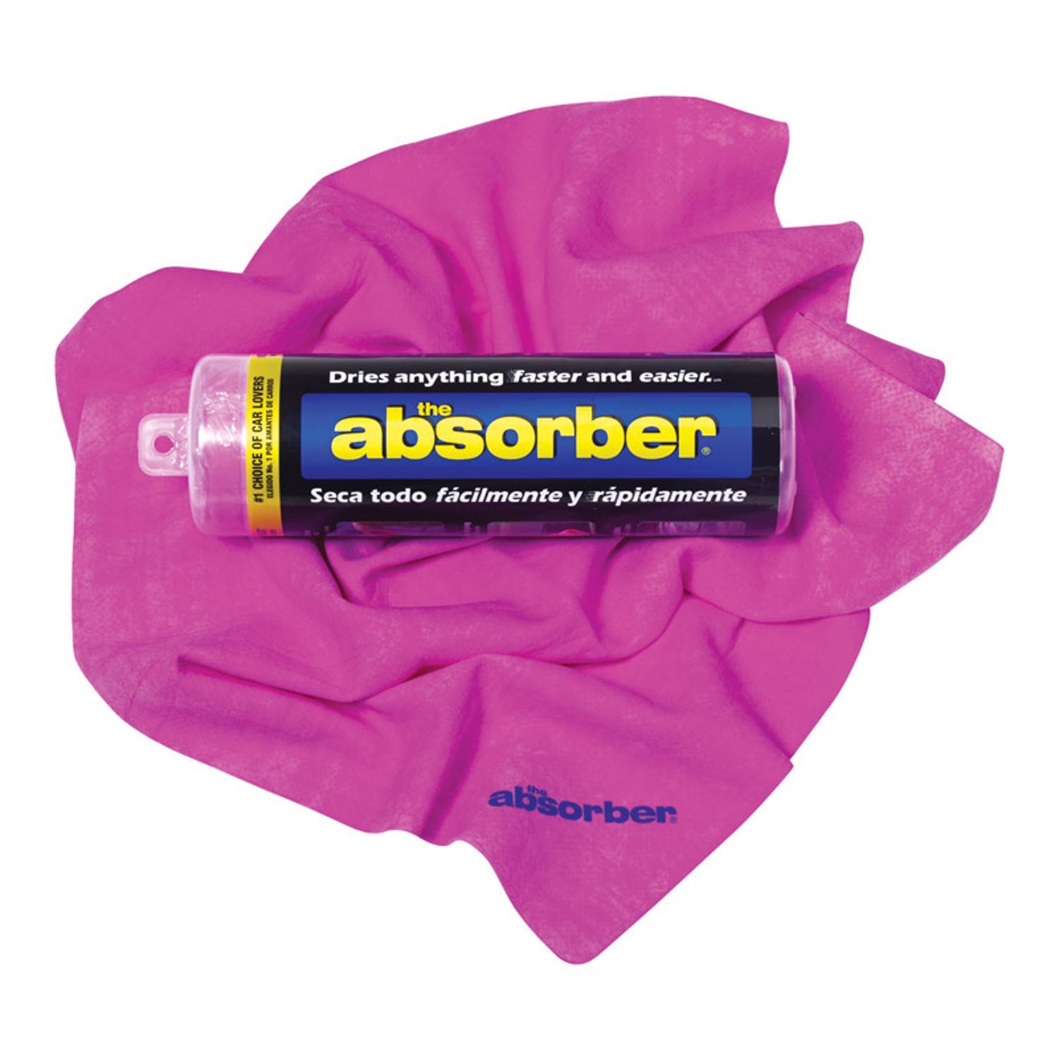 The Absorber 27 in. L X 17 in. W Synthetic Chamois 1 pk