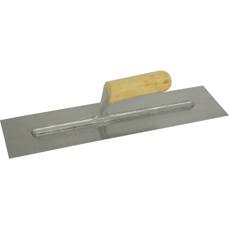 Marshalltown QLT 4 in. W X 16 in. L Polished Steel Finishing Trowel