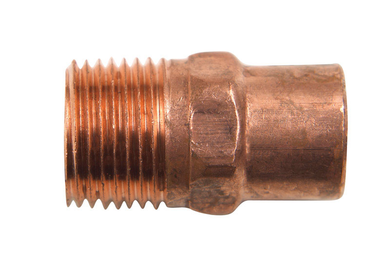 Nibco 3/8 in. Copper X 3/8 in. D MIP Copper Pipe Adapter 1 pk
